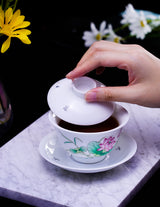 Lotus of Purity Covered bowl