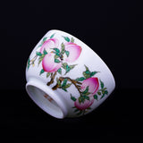 Peaches of Longevity Teacup