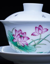 Lotus of Purity Covered bowl