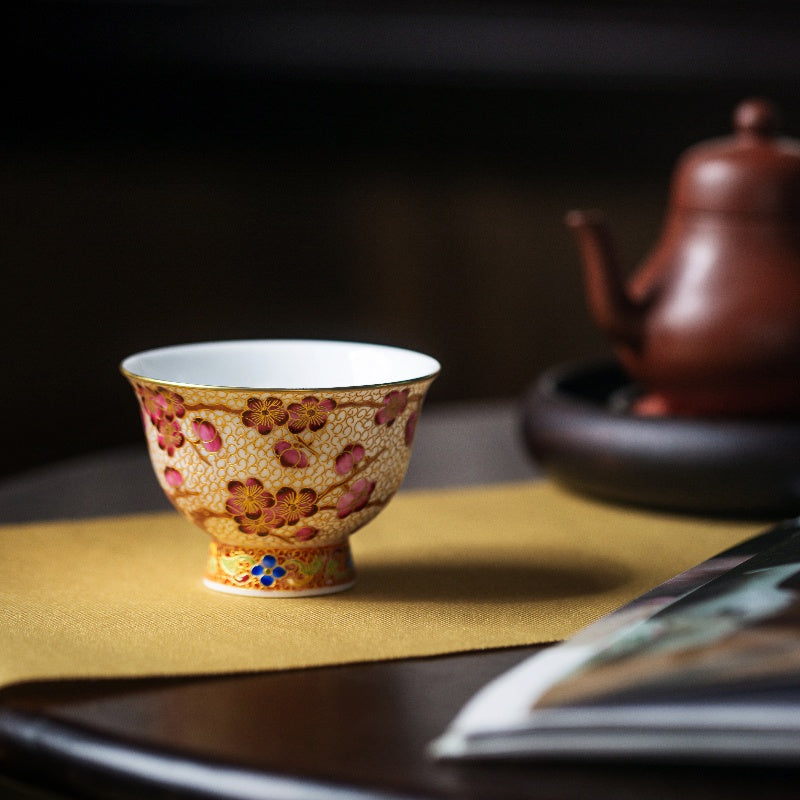 Plum Blossoms Teacup