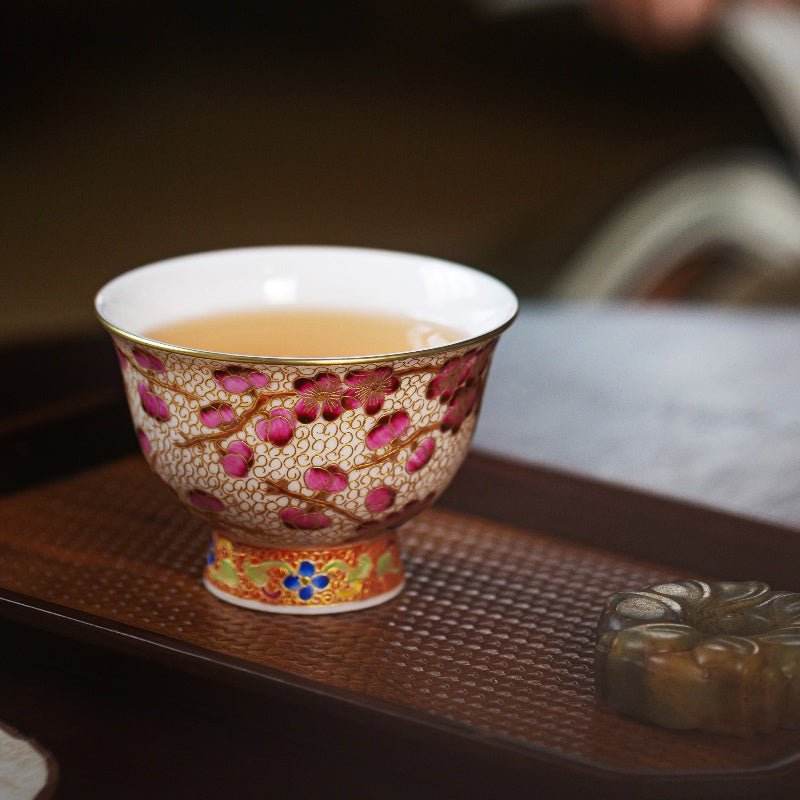 Plum Blossoms Teacup