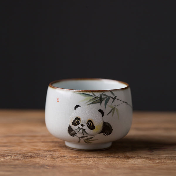 Cute Panda Teacup