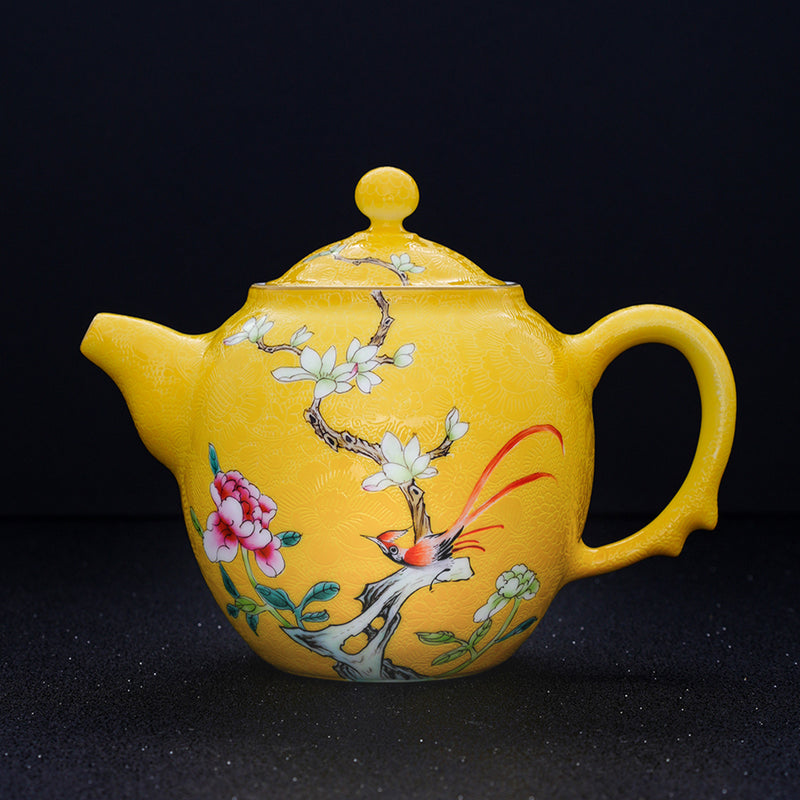 Royal Yellow Teaset