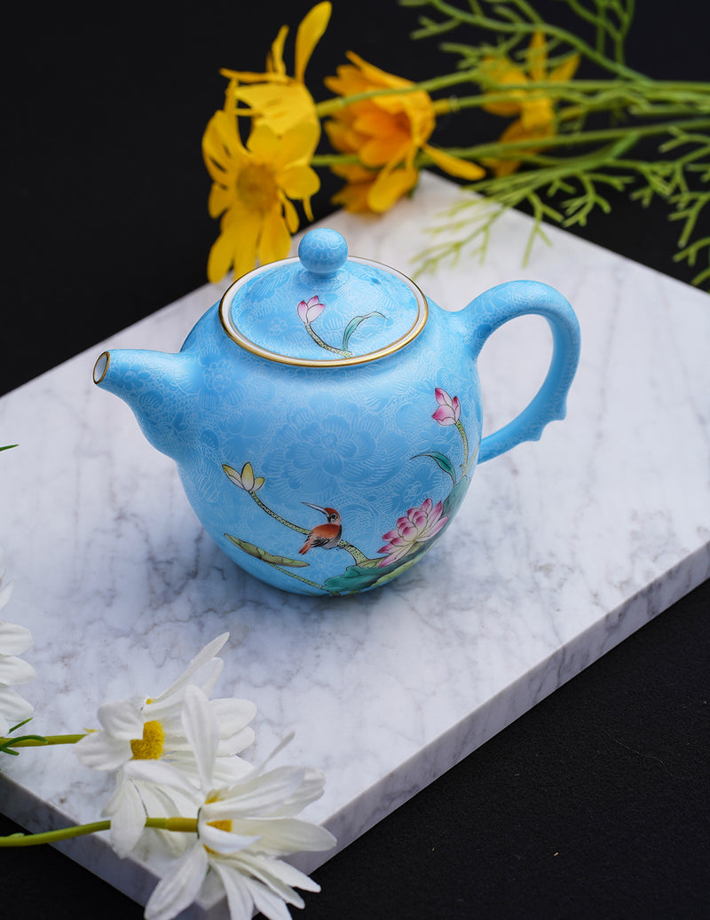 Sky Blue Teapot