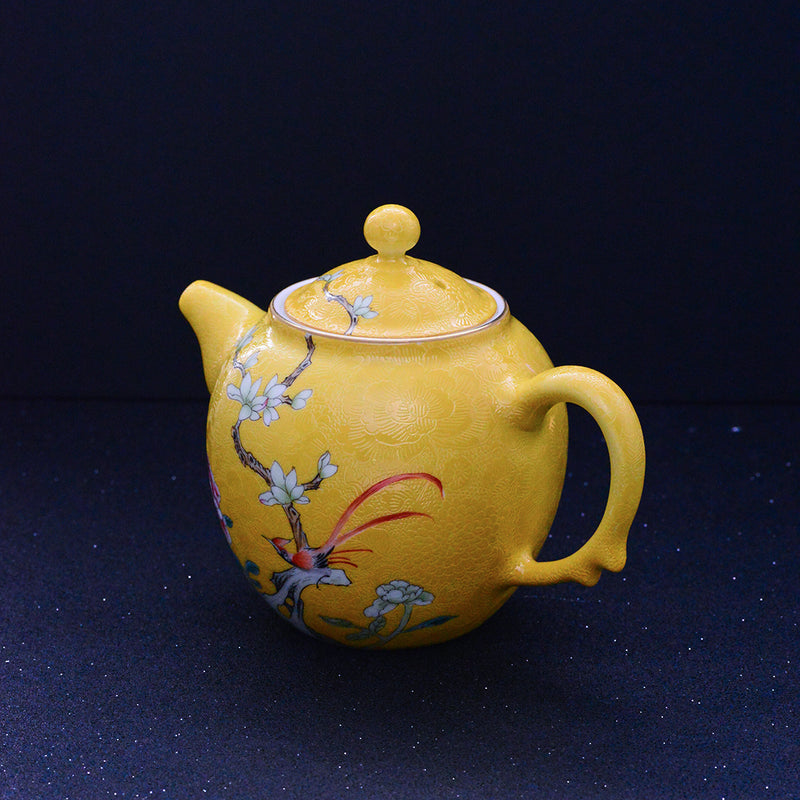 Royal Yellow Teapot