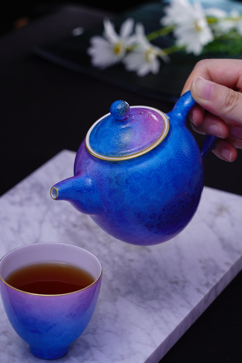 Winter Aurora Teapot