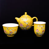 Royal Yellow Teaset