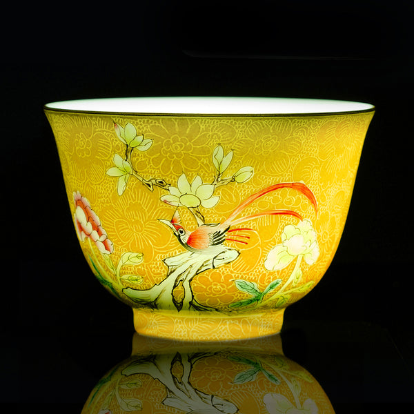 Royal Yellow Teacup