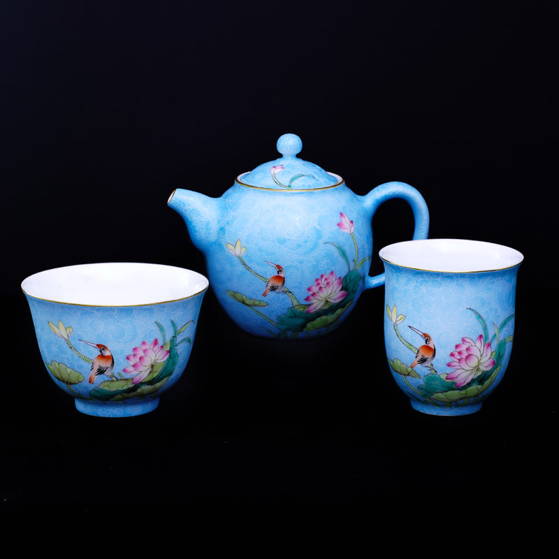 Sky Blue Teaset