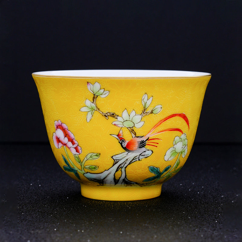 Royal Yellow Teacup