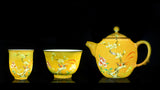 Royal Yellow Teaset