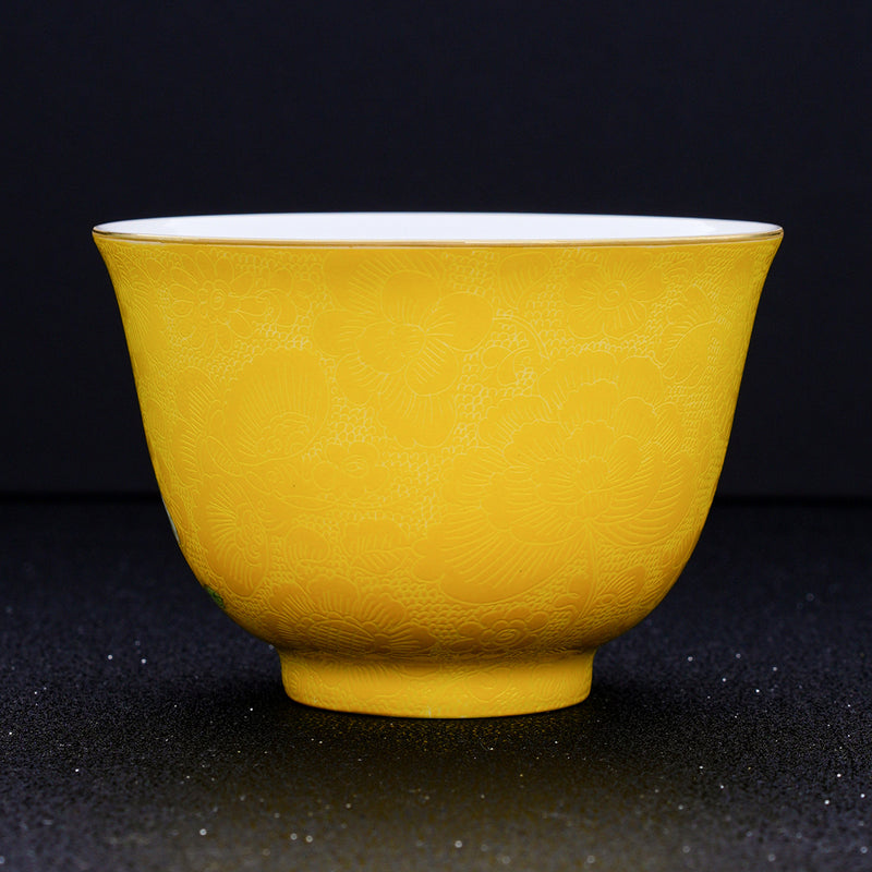 Royal Yellow Teacup