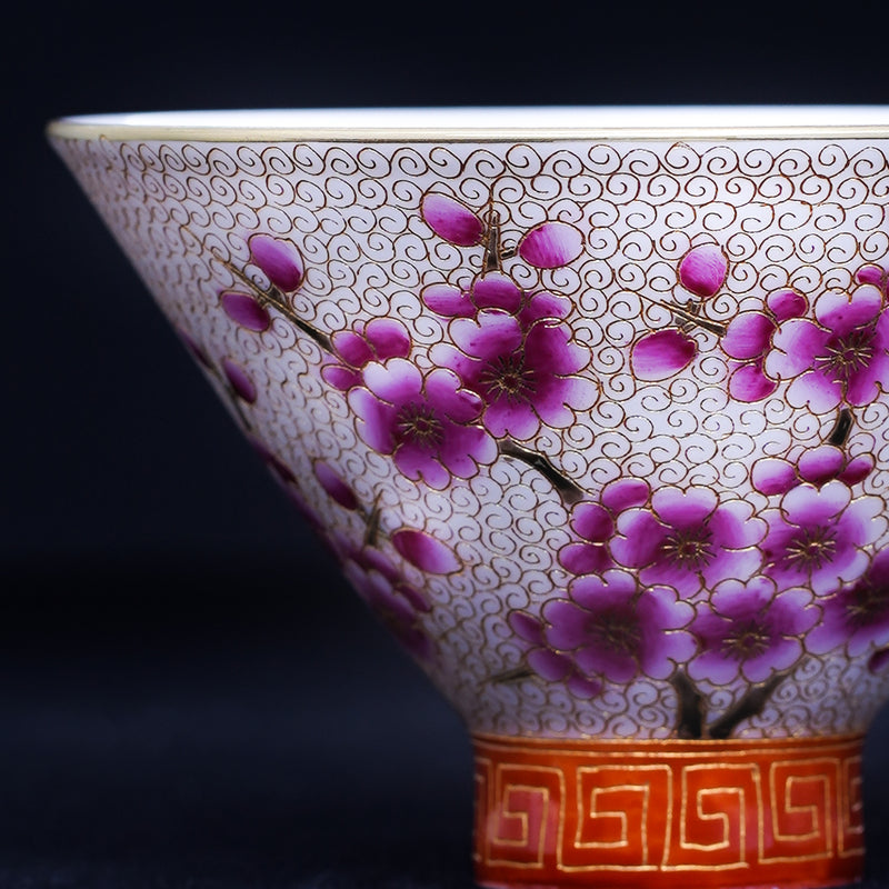 Plum Blossoms Teacup
