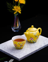 Royal Yellow Teaset