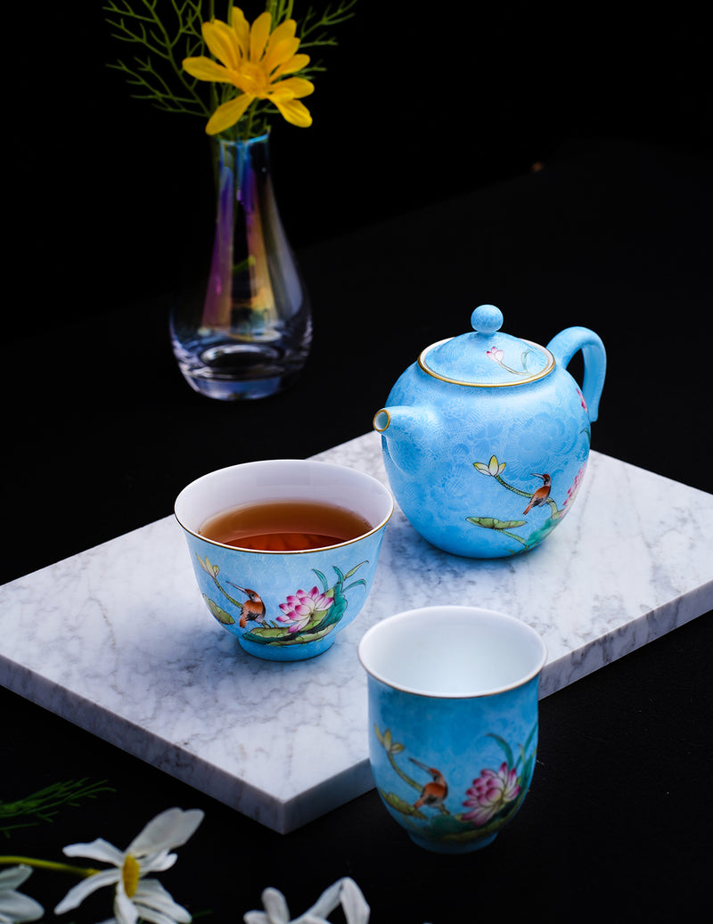 Sky Blue Teaset