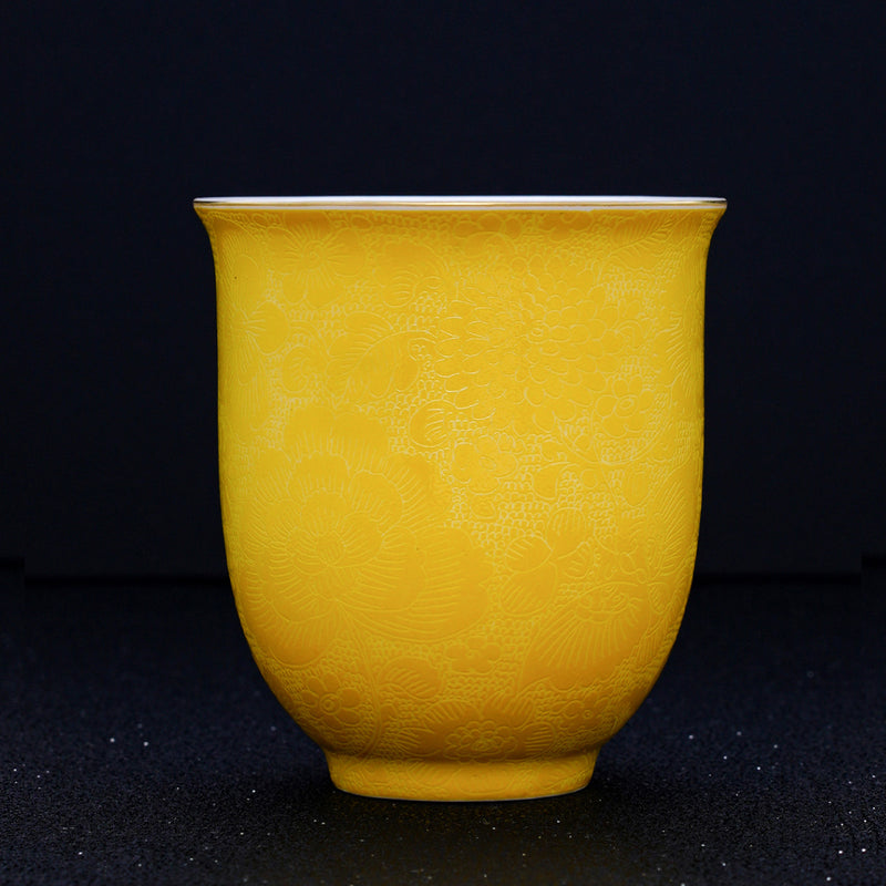 Royal Yellow Teacup