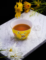 Royal Yellow Teacup