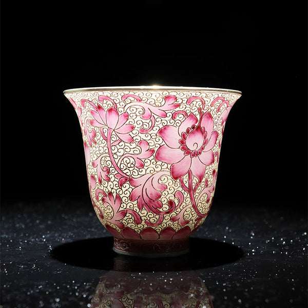 Pink Lotus Teacup